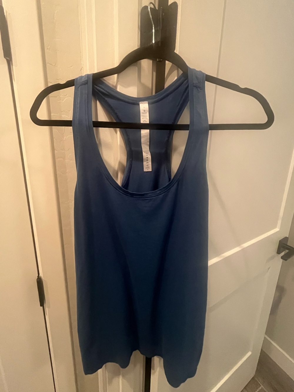 Lululemon  Blue Racerback Tank Top - Classic Comfort